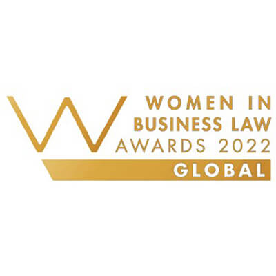 Finalist of Women in Business Law Global Awards 2022